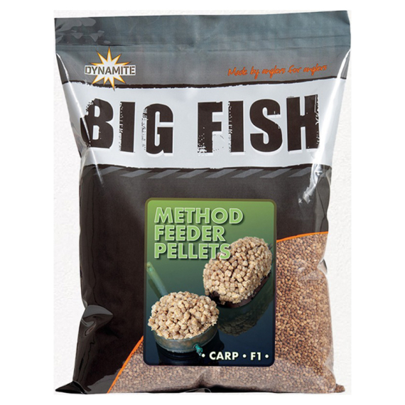 Dynamite Baits Big Fish Method Feeder Pellets 1,8kg dans le groupe Leurre de la peche / Bouillettes, esches et amorce / Pellets l\'adresse Sportfiskeprylar.se (ADY041075)