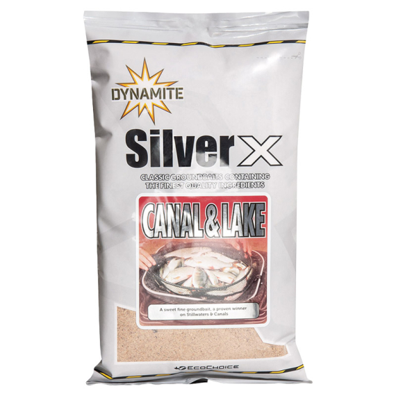 Dynamite Baits Silver X Canal & Lake 1kg dans le groupe Leurre de la peche / Bouillettes, esches et amorce / Amorces / Amorce l\'adresse Sportfiskeprylar.se (ADY750500)