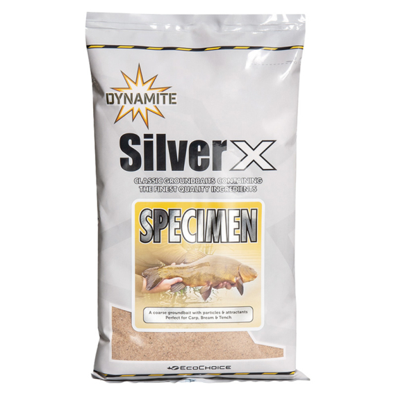 Dynamite Baits Silver X Specimen 1kg dans le groupe Leurre de la peche / Bouillettes, esches et amorce / Amorces / Amorce l\'adresse Sportfiskeprylar.se (ADY750525)