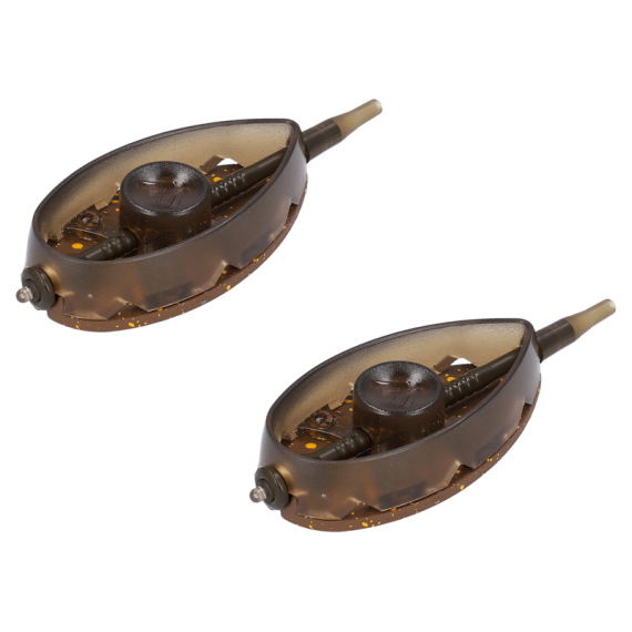 Mikado Method Feeder Aperio Q.M.F. System L (2pcs) dans le groupe Hameçons et terminal tackle / Accessoires montages / Feeders l\'adresse Sportfiskeprylar.se (AMFA-QMF-2L-30Br)