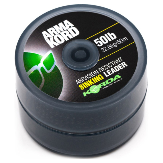 Korda Arma-Kord Sinking 30 lb 50 meter dans le groupe Hameçons et terminal tackle / Leaders et Bas de ligne / Bas de ligne / Bas de ligne tresse l\'adresse Sportfiskeprylar.se (ARMKS30)