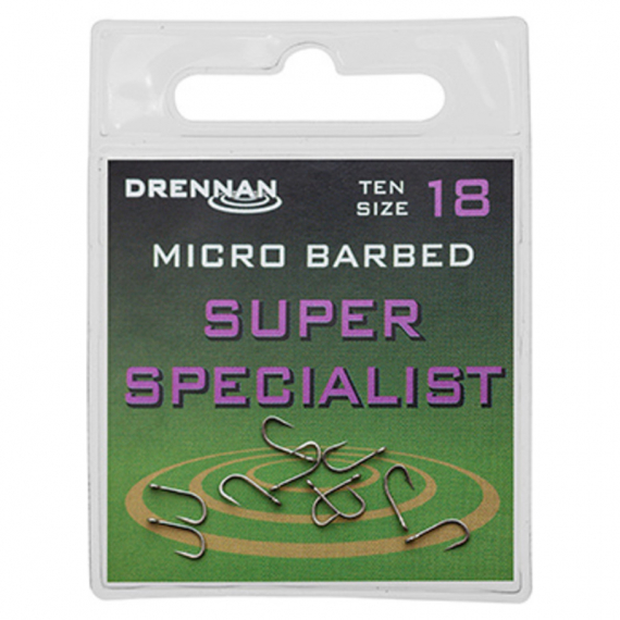 Drennan Super Specialist dans le groupe Hameçons et terminal tackle / Hamecon peche / Hameçon carpe l\'adresse Sportfiskeprylar.se (B023-08r)