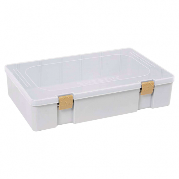 Westin W3 Game Tackle Box 36x22,5x8cm Grey/Clear dans le groupe Stockage / Boite de peche / Boite a leurre l\'adresse Sportfiskeprylar.se (B03-706-036)