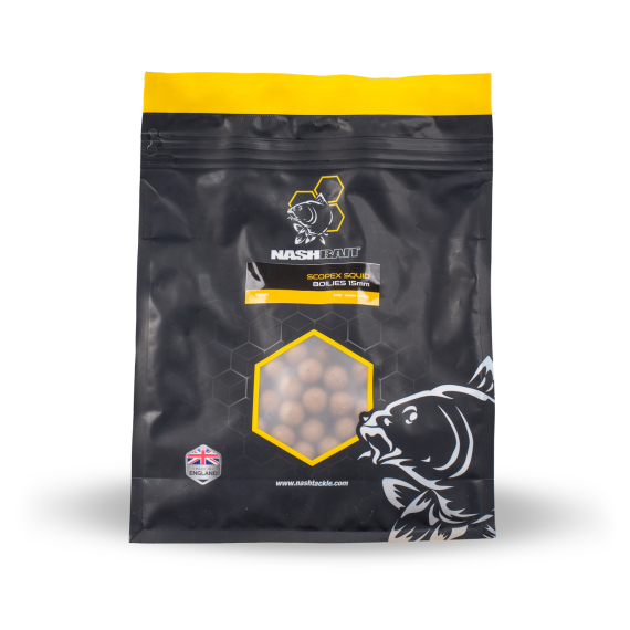 Nash Scopex Squid Boilies - 1kg dans le groupe Leurre de la peche / Bouillettes, esches et amorce / Bouillette, bouillette carpe l\'adresse Sportfiskeprylar.se (B6301-TPr)