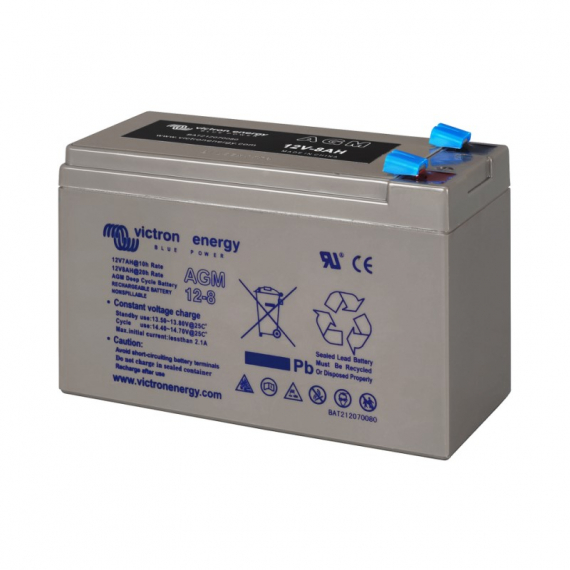 Victron Energy 12V/8Ah AGM Deep Cycle Battery dans le groupe Électronique marine et bateau / Batteries et chargeurs / Batteries / Batteries acide plomb l\'adresse Sportfiskeprylar.se (BAT212070084)