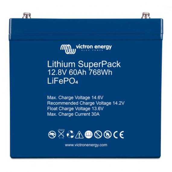 Victron Energy Lithium SuperPack 12,8V/60Ah dans le groupe Électronique marine et bateau / Batteries et chargeurs / Batteries / Batteries lithium l\'adresse Sportfiskeprylar.se (BAT512060705)