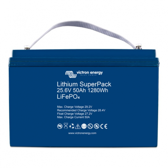 Victron Energy Lithium SuperPack 25,6V/50Ah dans le groupe Électronique marine et bateau / Batteries et chargeurs / Batteries / Batteries lithium l\'adresse Sportfiskeprylar.se (BAT524050705)