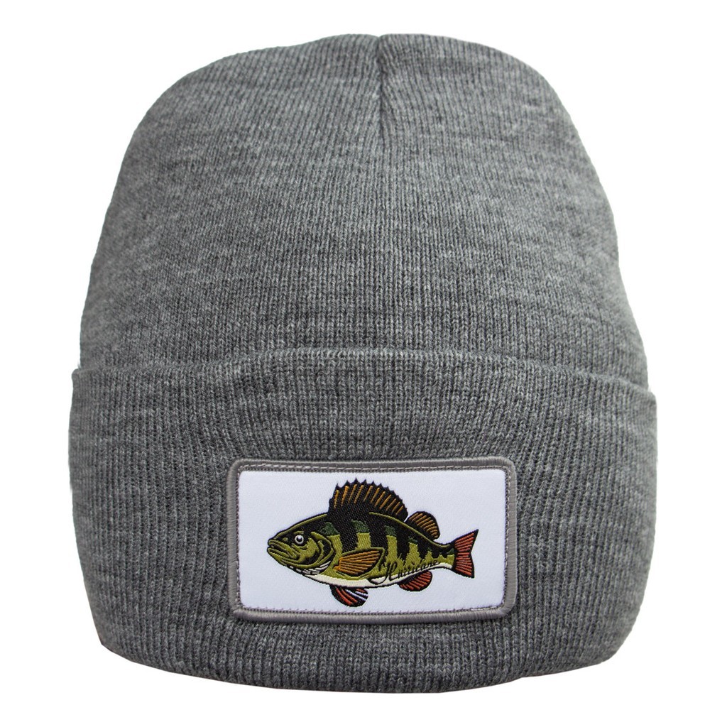 Hurricane Beanie Perch Patch Grey dans le groupe Vêtements & Chaussures / Casquettes, Bonnets & Chapeaux / Bérets et chapeaux l\'adresse Sportfiskeprylar.se (BEA03)