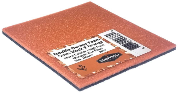 Semperfli Double Decker Foam Small (5mm) dans le groupe Hameçons et terminal tackle / Fabrication mouche / Matériel de montage de mouches / Foam l\'adresse Sportfiskeprylar.se (BFFDSMLBORr)