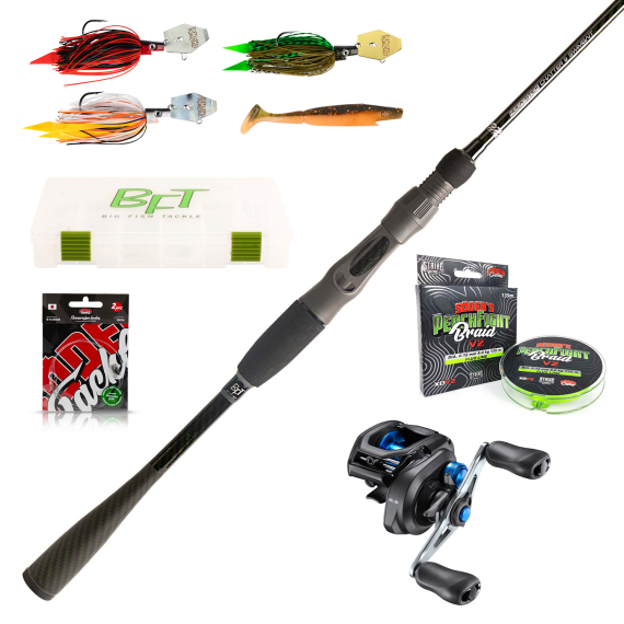 BFT Ninety Two Hula Stick Chatterbait Combo dans le groupe Kit de pêche / Ensemble casting / Ensemble Casting Perche l\'adresse Sportfiskeprylar.se (BFT92CHATTERBAITSET)