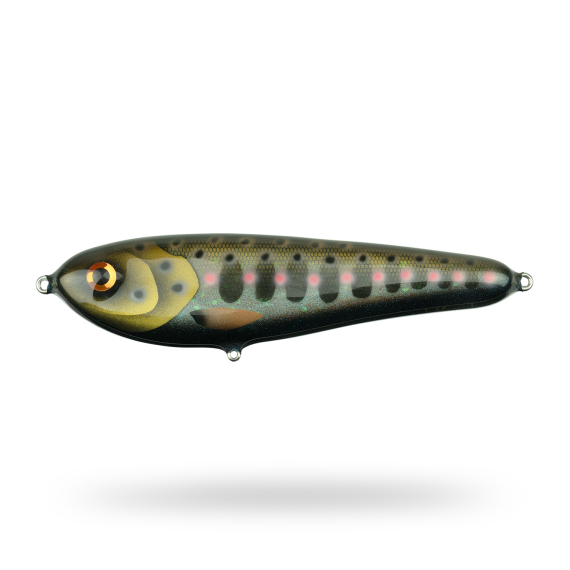 Wolfcreek Big Bad Wolf 20cm, 150g - Black Smolt UV dans le groupe Leurre de la peche / Leures fait main / Jerkbaits fait main l\'adresse Sportfiskeprylar.se (BIGBADCR175)