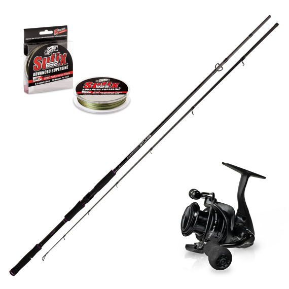Mikado Bixlite Power Spin 8\'/245cm 30-85g Combo dans le groupe Kit de pêche / Combos spinning / Ensemble Spinning Brochet l\'adresse Sportfiskeprylar.se (BIXLITEPIKESPINNINGSET)