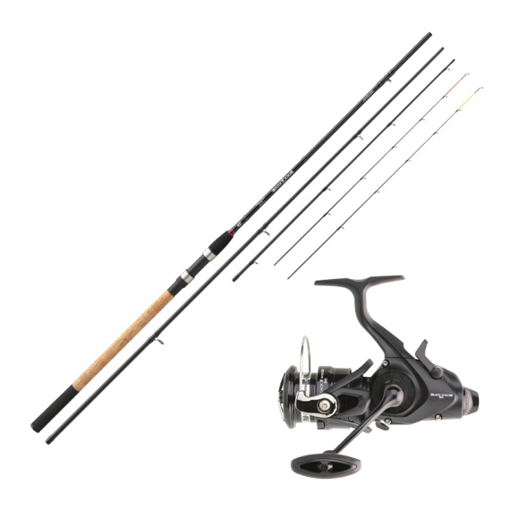 Daiwa Black Widow - Feeder 12\' Combo dans le groupe Ensembles de pêche / Ensembles carpe / Ensemble feeder l\'adresse Sportfiskeprylar.se (BLACKWIDOWFEEDERCOMBO)