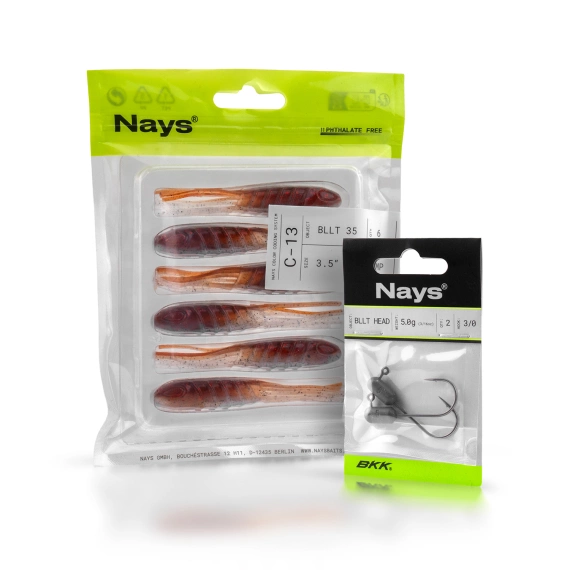 Nays BLLT Bundle dans le groupe Leurres de pêche / Leurre souple / Soft Jerkbait & Pintails l\'adresse Sportfiskeprylar.se (BLLTBUNDLE)