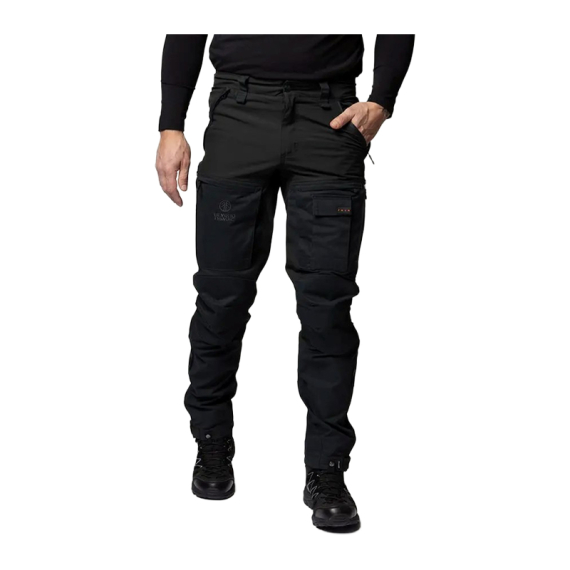 Beyond Nordic BN001 v2 M\'s Hiking Pants Off Black dans le groupe Habits et chaussures / Vêtements / Pantalons de pêche / Pantalons outdoor l\'adresse Sportfiskeprylar.se (BN001-V2-M-BLACK-Lr)