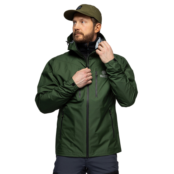 Beyond Nordic BN301 v2 M\'s 3L Lightweight Shell Jacket Pine Grove dans le groupe Habits et chaussures / Vêtements / Vestes de pêche / Vestes étanches l\'adresse Sportfiskeprylar.se (BN301-V2-M-GREEN-Lr)