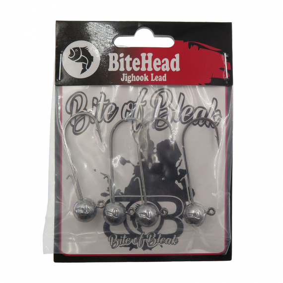 Bite Of Bleak Bitehead Lead - 7g 4/0 (4-pack) dans le groupe Hameçons et terminal tackle / Têtes plombées / Têtes plombées rondes l\'adresse Sportfiskeprylar.se (BOB-00-0310)