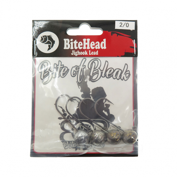 Bite Of Bleak Bitehead Lead - 10g 2/0 (4-pack) dans le groupe Hameçons et terminal tackle / Têtes plombées / Têtes plombées rondes l\'adresse Sportfiskeprylar.se (BOB-00-0530)