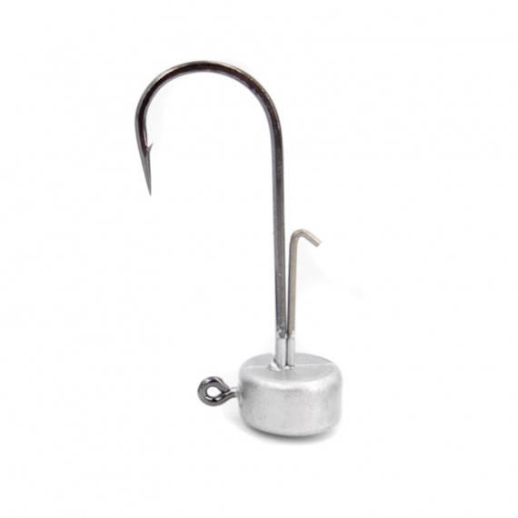 BoB Lead Ned Head Silver, 4-pack dans le groupe Hameçons et terminal tackle / Têtes plombées / Jig ned rig l\'adresse Sportfiskeprylar.se (BOB-00-0809r)