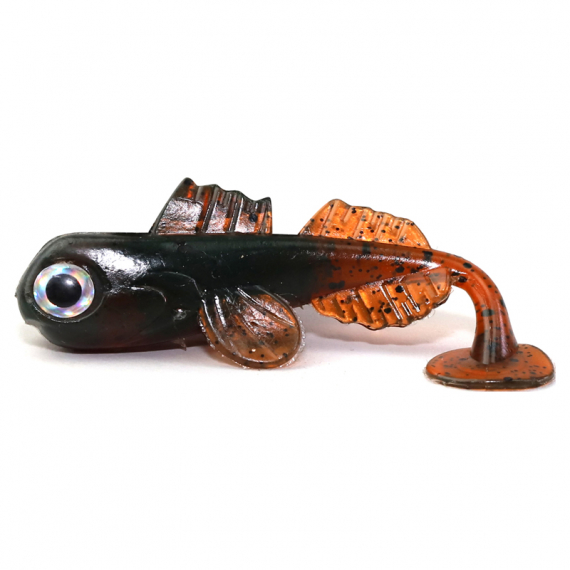 Bite Of Bleak Butter Bolt 7.5cm (5-pack) - Motor Oil Black Flake dans le groupe Leurre de la peche / Leurre souple / Jigs pour perches et pour sandres l\'adresse Sportfiskeprylar.se (BOB-00-0934)