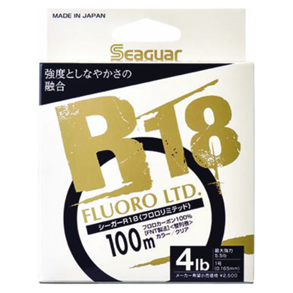 Seaguar R18 Fluoro Ltd 100m dans le groupe Lignes de pêche / Fluorocarbone, fil fluorocarbone l\'adresse Sportfiskeprylar.se (BOB-00-SEAGUAR-0011r)