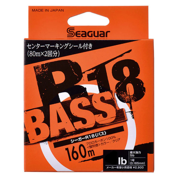 Seaguar R18 Bass 160m dans le groupe Lignes de pêche / Fluorocarbone, fil fluorocarbone l\'adresse Sportfiskeprylar.se (BOB-00-SEAGUAR-0150r)