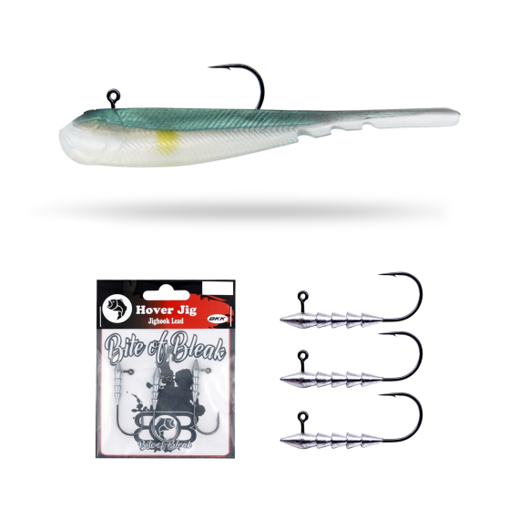 Bite of Bleak Hover Bundle dans le groupe Leurre de la peche / Kits leurres / Kits leurres perche l\'adresse Sportfiskeprylar.se (BOBSOFTJERKBAITSET)