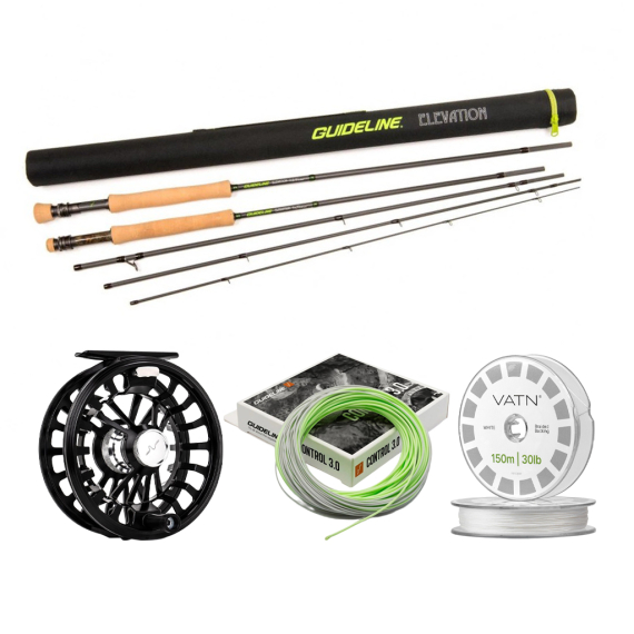 Guideline Elevation Control 3.0 Flugset 9\' #8 dans le groupe Ensembles de pêche / Kit de pêche à la mouche / Jeux de pêche à la mouche à une main l\'adresse Sportfiskeprylar.se (BUNDLE105317GL2026CTRL)