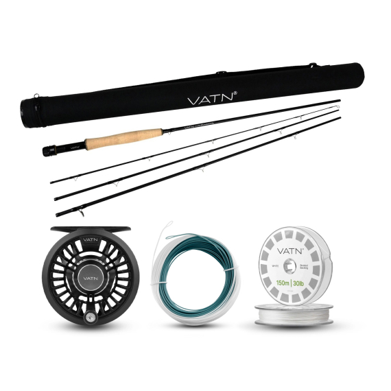 VATN M1 Coastal+ Flugset - 9\' #6 dans le groupe Ensembles de pêche / Kit de pêche à la mouche / Jeux de pêche à la mouche à une main l\'adresse Sportfiskeprylar.se (BUNDLEVATNST962026COASTAL)