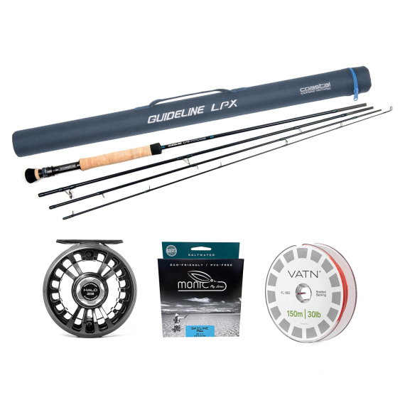Guideline LPX Coastal / Monic Skyline Fly Combo - 9\' #7 dans le groupe Ensembles de pêche / Kit de pêche à la mouche / Jeux de pêche à la mouche à une main l\'adresse Sportfiskeprylar.se (BUNDLE_107857GLTROPICAL)