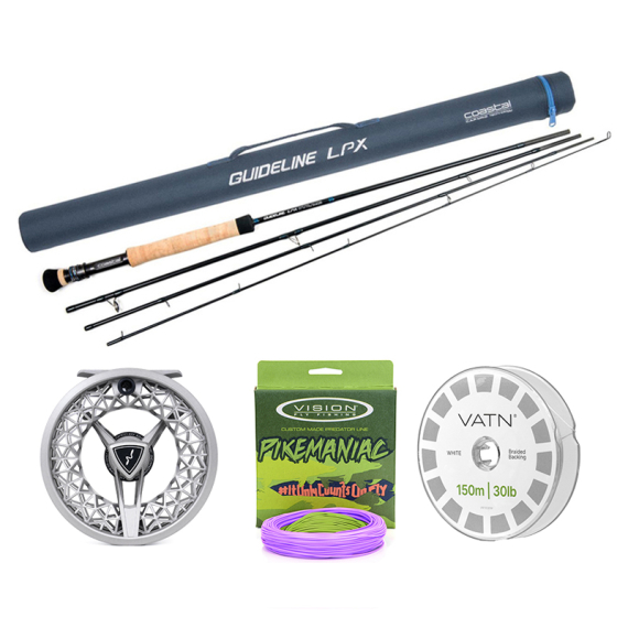 Guideline LPX Coastal Gäddflugset - 9\' #9 dans le groupe Kit de pêche / Kit de pêche à la mouche / Jeux de pêche à la mouche à une main l\'adresse Sportfiskeprylar.se (BUNDLE_108010GL_PIKE)