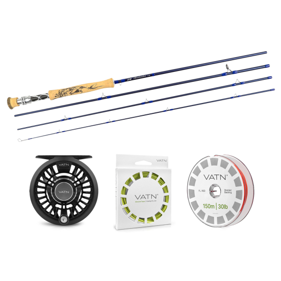 Pool 12 Accelerator / VATN Dry Fly Fly Combo - 9\' #6 dans le groupe Kit de pêche / Kit de pêche à la mouche / Jeux de pêche à la mouche à une main l\'adresse Sportfiskeprylar.se (BUNDLE_20258555FLAR6F)