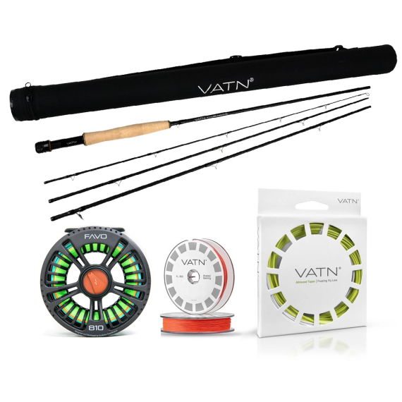 VATN M1 Favo Allround Taper Combo - 9\' #7 dans le groupe Kit de pêche / Kit de pêche à la mouche / Jeux de pêche à la mouche à une main l\'adresse Sportfiskeprylar.se (BUNDLE_VATNST97FAVO01)
