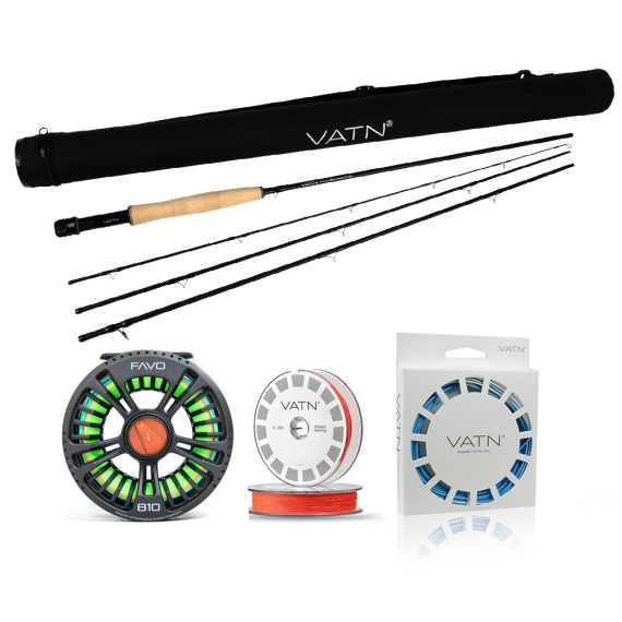 VATN M1 Favo Coastal Combo - 9\' #7 dans le groupe Kit de pêche / Kit de pêche à la mouche / Jeux de pêche à la mouche à une main l\'adresse Sportfiskeprylar.se (BUNDLE_VATNST97FAVO03)