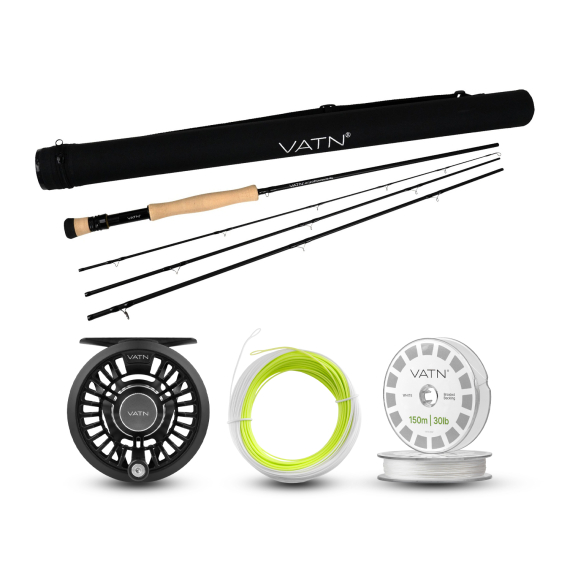 VATN M1 Allround Taper+ Flugset - 9\' #7 dans le groupe Ensembles de pêche / Kit de pêche à la mouche / Jeux de pêche à la mouche à une main l\'adresse Sportfiskeprylar.se (BUNDLE_VATNST97_2026_ART)