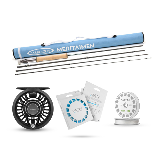 Vision Meritaimen Coastal+ Combo - 9\' #6 dans le groupe Kit de pêche / Kit de pêche à la mouche / Jeux de pêche à la mouche à une main l\'adresse Sportfiskeprylar.se (BUNDLE_VMT4906COASTALPLUS)