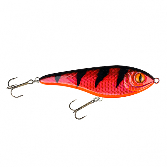 Buster Jerk sinking - Red Tiger Flash dans le groupe Leurre de la peche / Jerkbait l\'adresse Sportfiskeprylar.se (BusterRedTigerFlash)