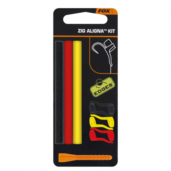 Fox Zig Aligna kit (6x Sleeves, Tool and 3x Foam) dans le groupe Hameçons et terminal tackle / Accessoires montages / Flotteurs pour poisson mort l\'adresse Sportfiskeprylar.se (CAC467)