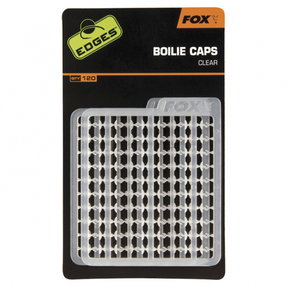 Fox Edges Boilie Caps Clear (120-pack) dans le groupe Hameçons et terminal tackle / Accessoires montages / Stop bouillettes l\'adresse Sportfiskeprylar.se (CAC601)
