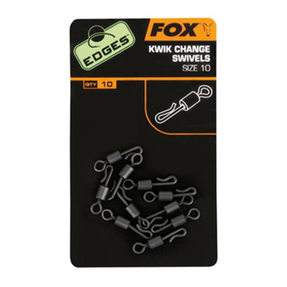 Fox Edges Kwick Change O Ring Swivels dans le groupe Hameçons et terminal tackle / Accessoires montages / Autres accessoires rig l\'adresse Sportfiskeprylar.se (CAC674r)