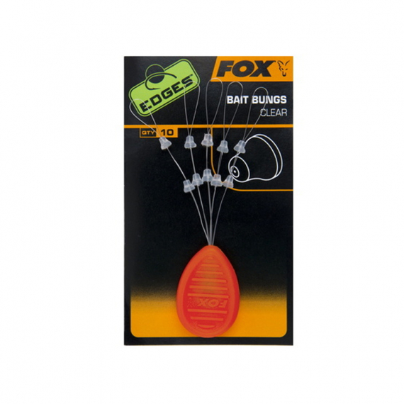 Fox Edges Bait Bungs 10-pack dans le groupe Hameçons et terminal tackle / Accessoires montages / Stop bouillettes l\'adresse Sportfiskeprylar.se (CAC687)