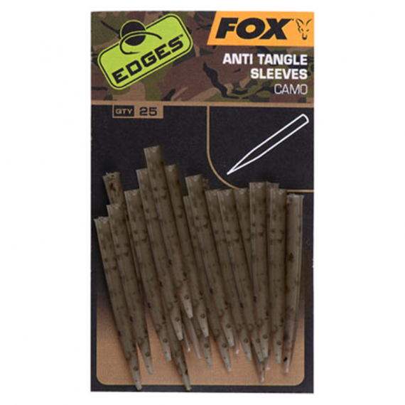 Fox Edges Camo Anti Tangle Sleeves 25pcs dans le groupe Hameçons et terminal tackle / Accessoires montages / Sleeves et thermoretractables l\'adresse Sportfiskeprylar.se (CAC767)