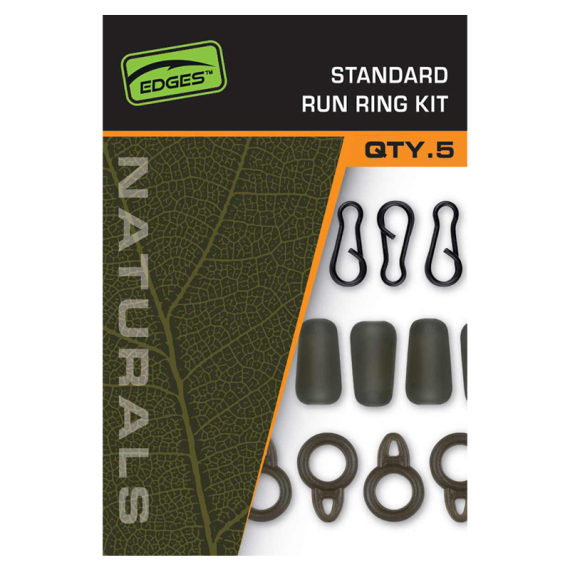 Fox Naturals Standard Run Ring Kit dans le groupe Hameçons et terminal tackle / Accessoires montages / Plombs clips l\'adresse Sportfiskeprylar.se (CAC838)