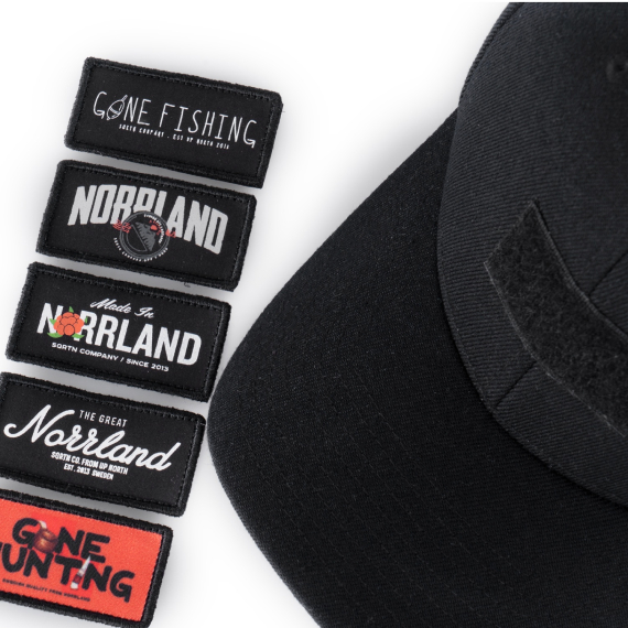 SQRTN Velcro 120 Cap Black dans le groupe Habits et chaussures / Chapeau de peche, casquette peche / Casquettes / Casquettes trucker l\'adresse Sportfiskeprylar.se (CAP-190-OSFA)