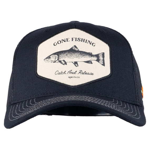 SQRTN Catch Trucker Cap Black dans le groupe Habits et chaussures / Chapeau de peche, casquette peche / Casquettes / Casquettes trucker l\'adresse Sportfiskeprylar.se (CAP-242-OSFA)