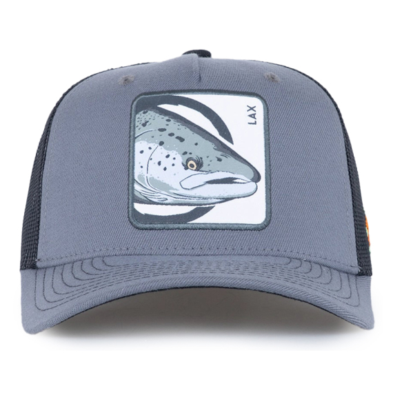 SQRTN Lax Trucker Cap Dark Grey dans le groupe Habits et chaussures / Chapeau de peche, casquette peche / Casquettes / Casquettes trucker l\'adresse Sportfiskeprylar.se (CAP-365-OSFA)