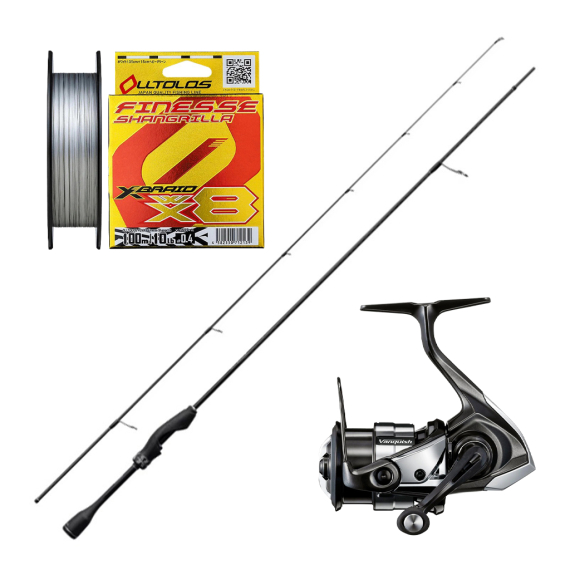 Shimano Cardiff Exlead Competition Small Game Combo dans le groupe Ensembles de pêche / Ensembles spinning / Ensemble Spinning Poisson noble l\'adresse Sportfiskeprylar.se (CARDIFFCOMBO)