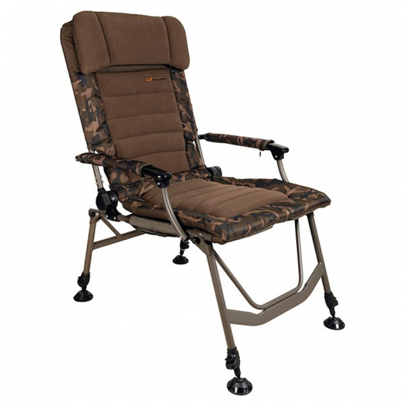Fox Super Deluxe Recliner Chair dans le groupe Loisirs en plein air / Tentes et aménagement / Chaises et tables / Chaises l\'adresse Sportfiskeprylar.se (CBC102)