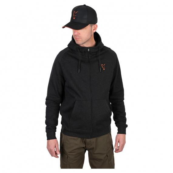 Fox Collection LW Hoody Black/Orange dans le groupe Habits et chaussures / Habits / Sweats / Hoodies l\'adresse Sportfiskeprylar.se (CCL190r)