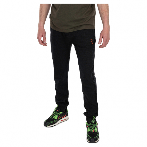 Fox Collection LW Jogger Black/Orange dans le groupe Habits et chaussures / Habits / Pantalon de peche / Pantalons polaires et joggers l\'adresse Sportfiskeprylar.se (CCL202r)